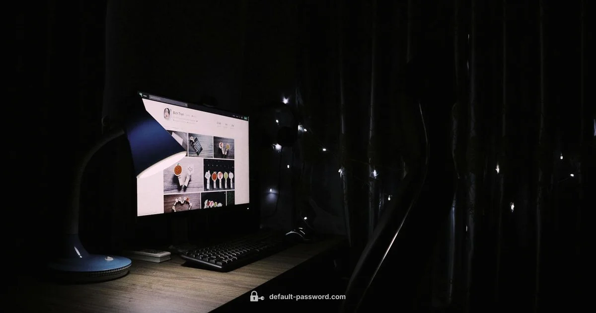 Router Admin Access - Default Password