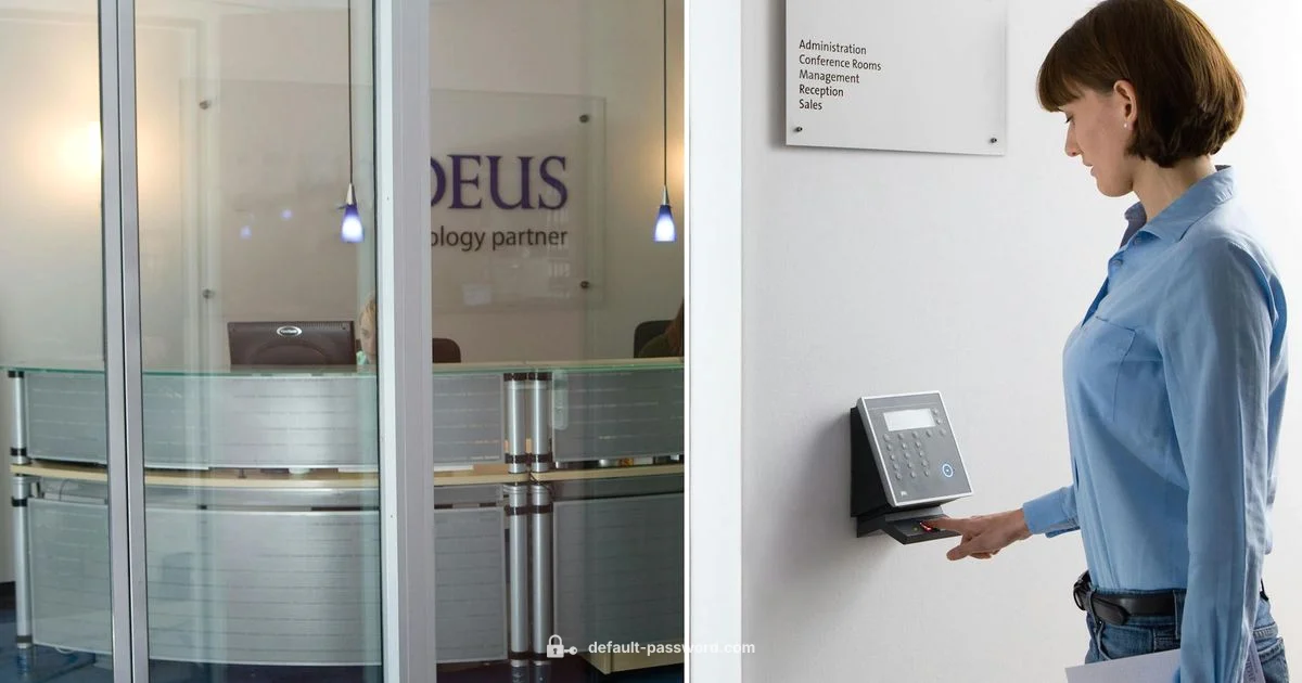 Default Passwords in Action Default Passwords in Action