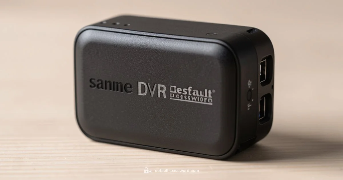 DVR Security Basics DVR Security Basics - Default Password