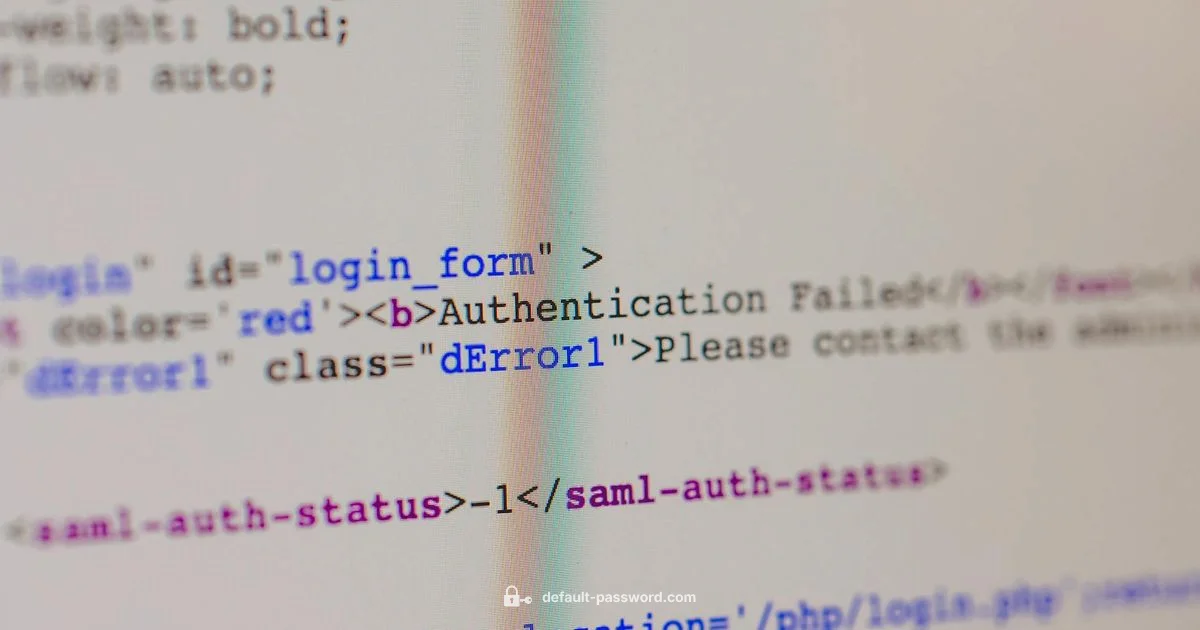 Default phpMyAdmin Password Default phpMyAdmin Password - Default Password