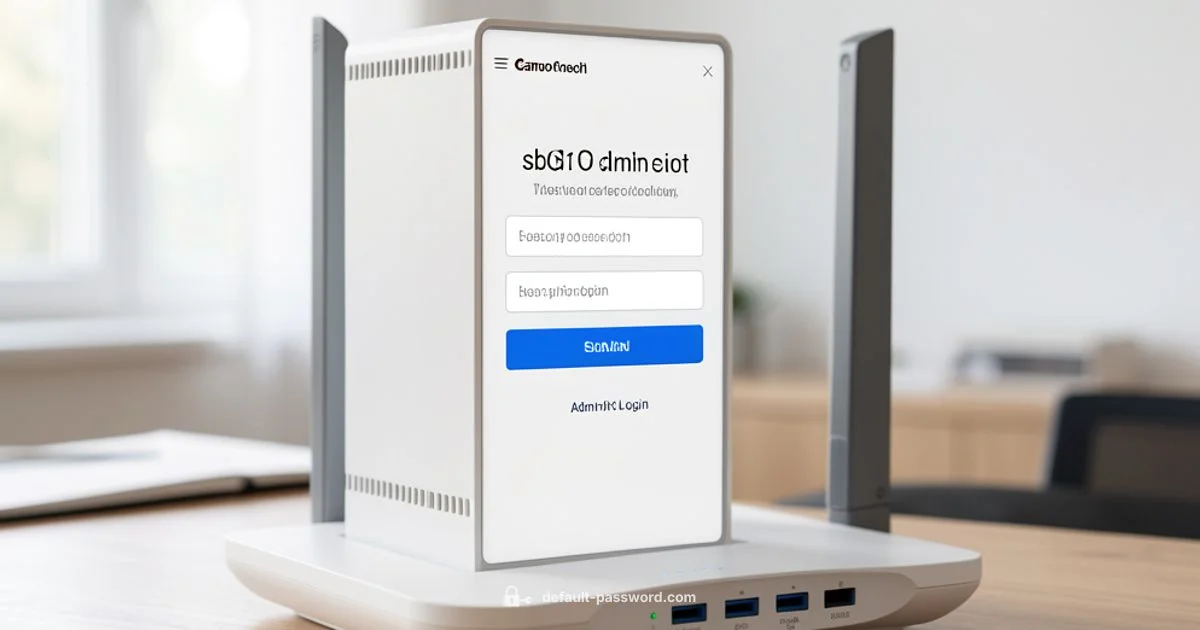 SBG10 Password Guide - Default Password