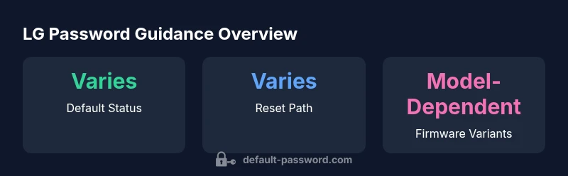 Infographic showing LG password management across devices