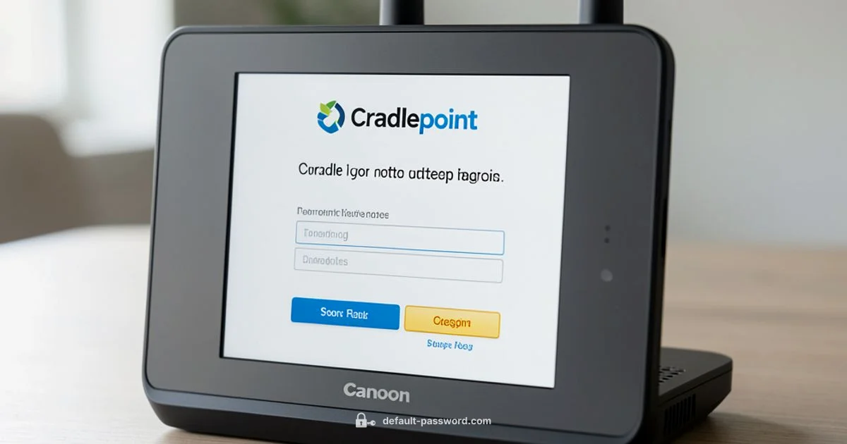Cradlepoint Admin Access Cradlepoint Admin Access - Default Password