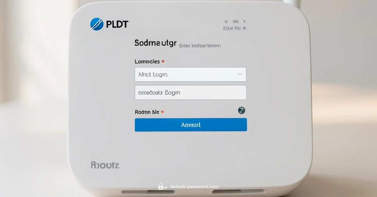 PLDT Admin Reset - Default Password