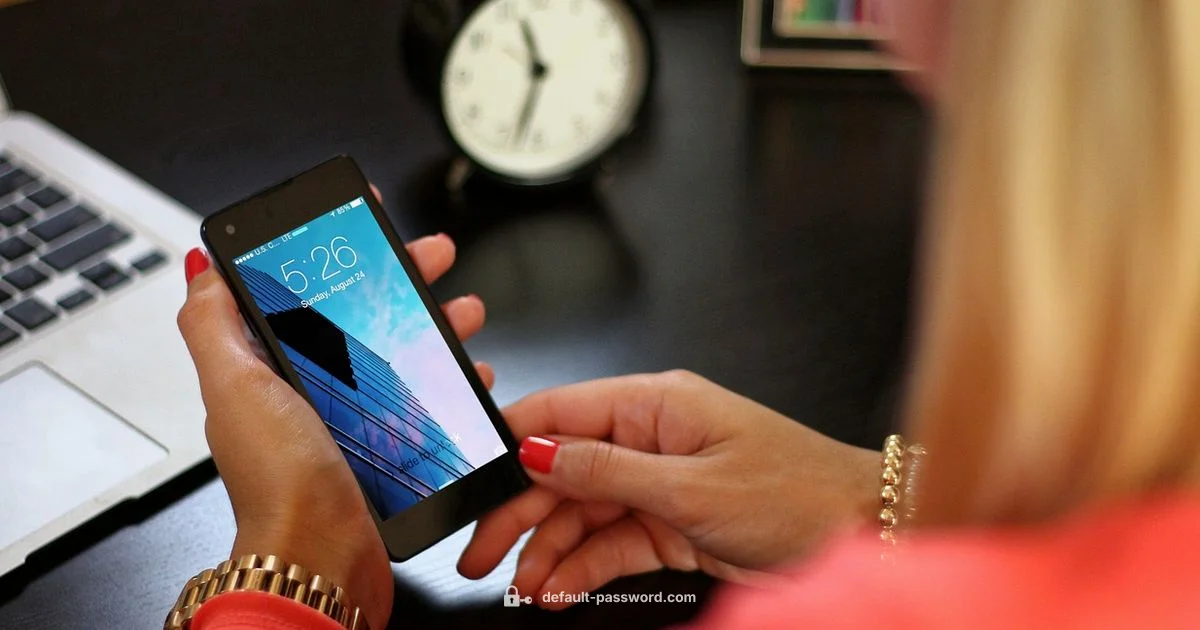 Secure Router Passwords - Default Password