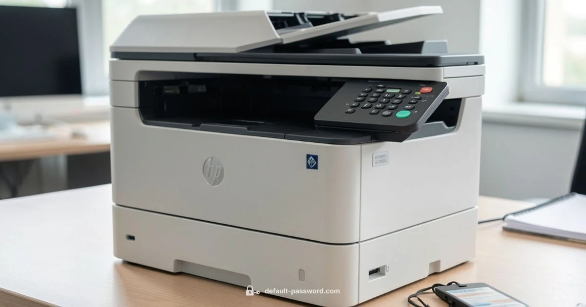 Printer Password Security - Default Password