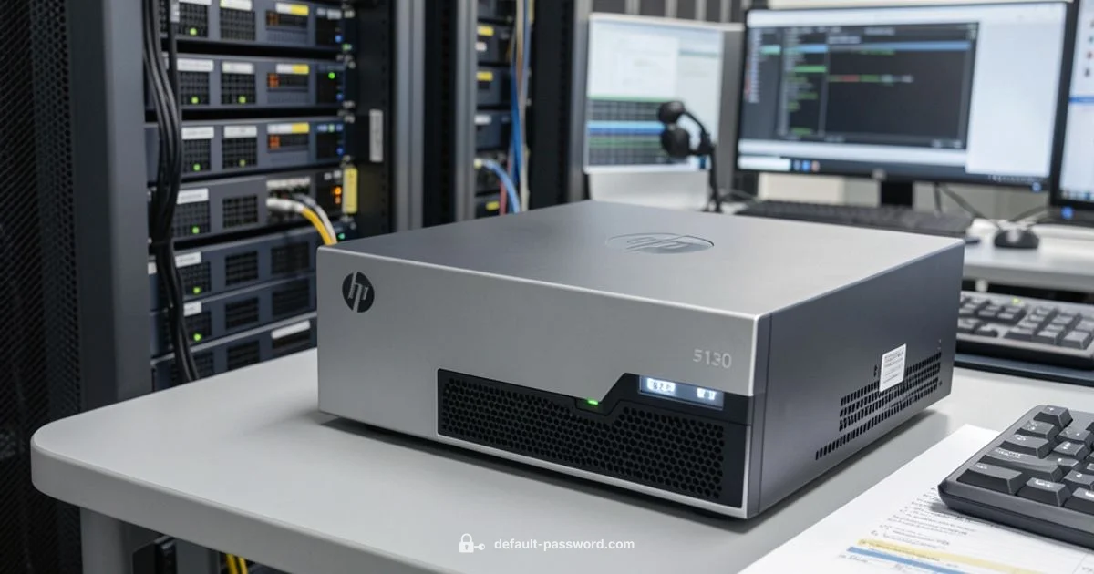 HP 5130 Admin Access HP 5130 Admin Access - Default Password