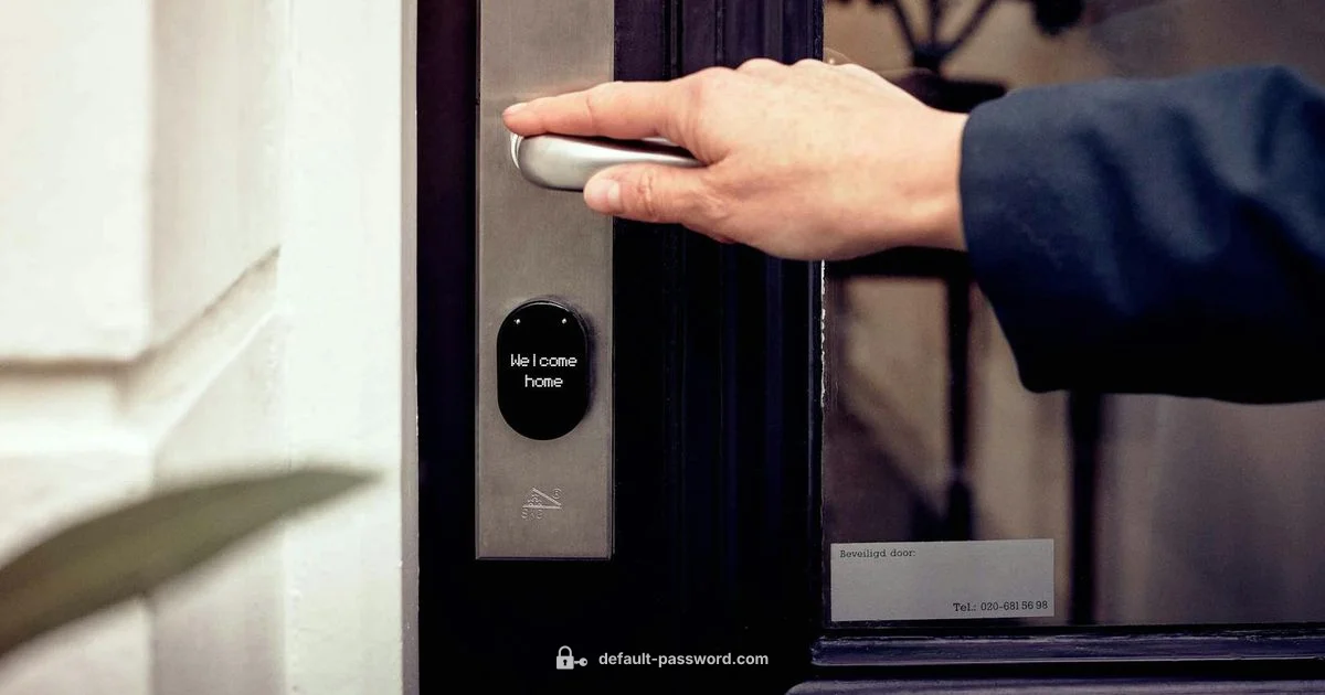 Secure ZKTeco Credentials - Default Password