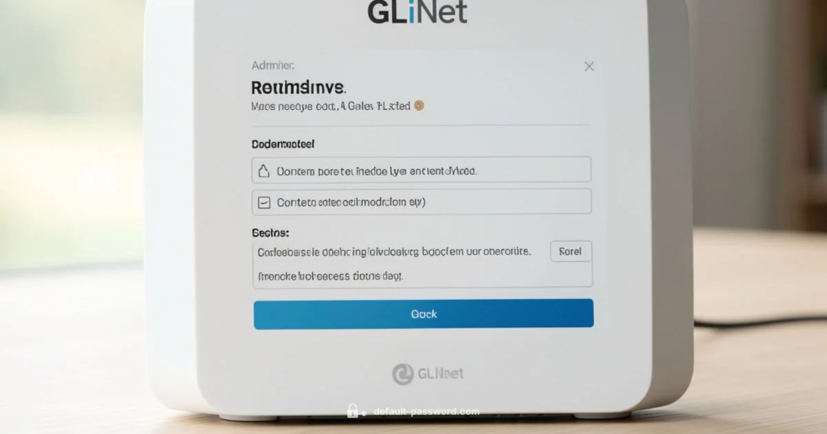 Secure Admin Access - Default Password