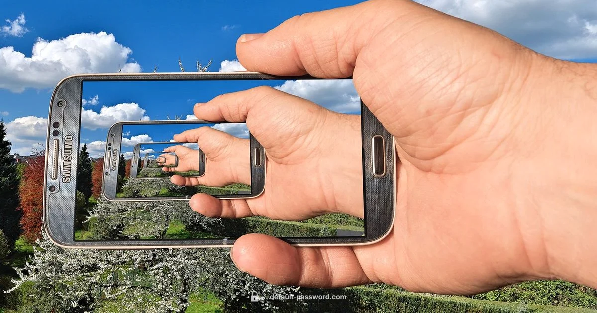 Secure Password Management - Default Password