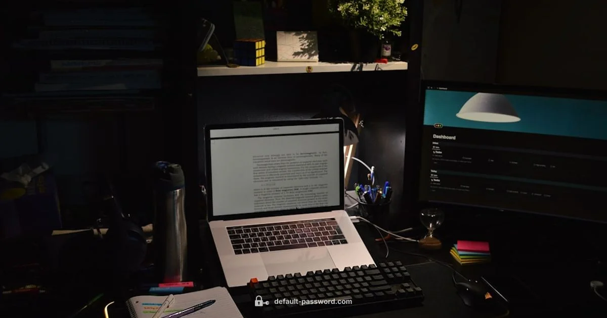 Default Credentials Guide Default Credentials Guide - Default Password