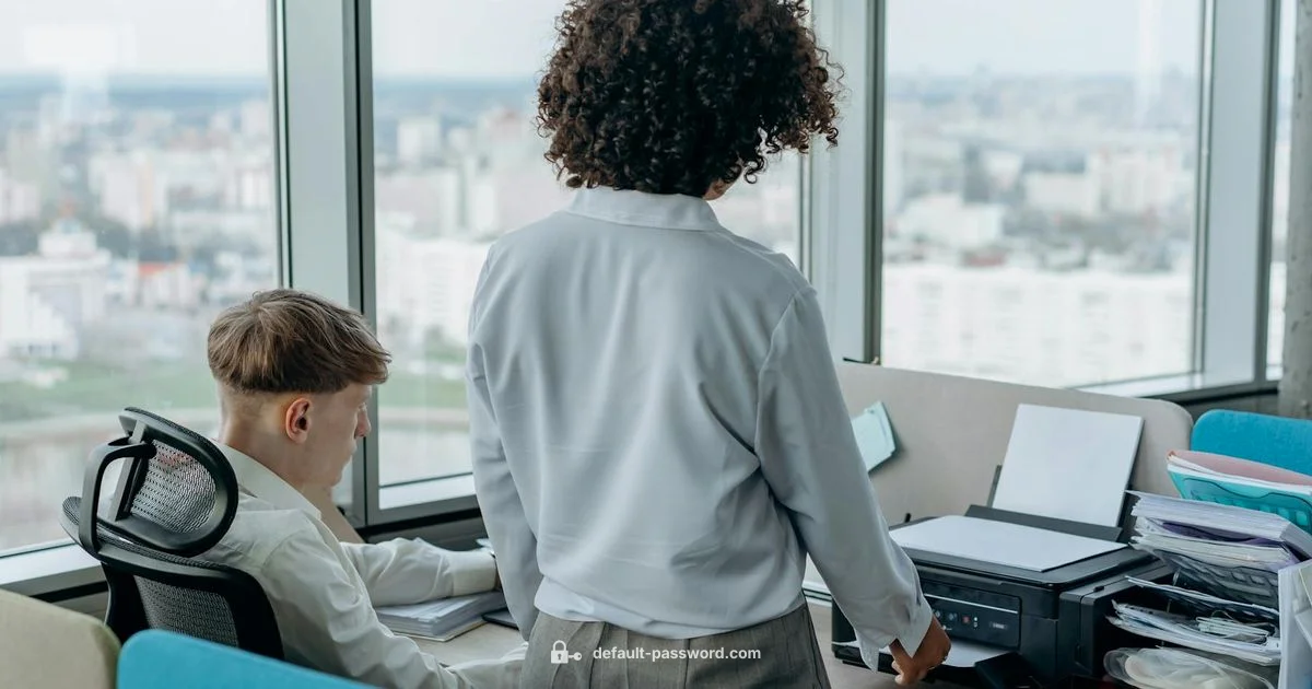 Admin password guide - Default Password