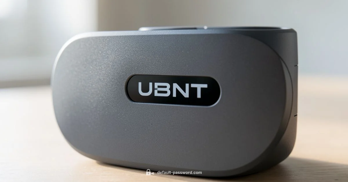 UBNT Default Passwords