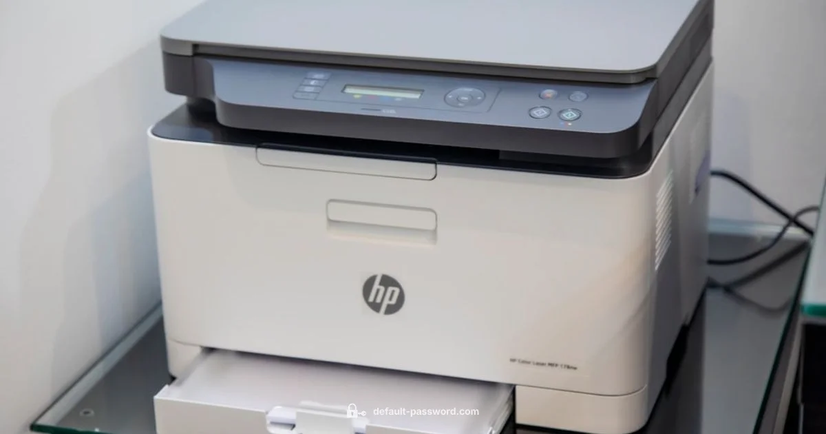 HP Printer Login - Default Password