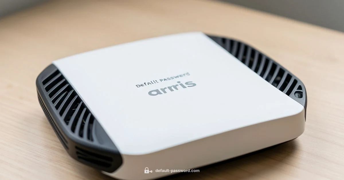 ARRIS Default Password ARRIS Default Password