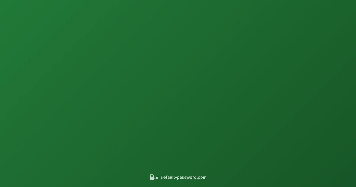 HP Admin Password - Default Password (illustration)