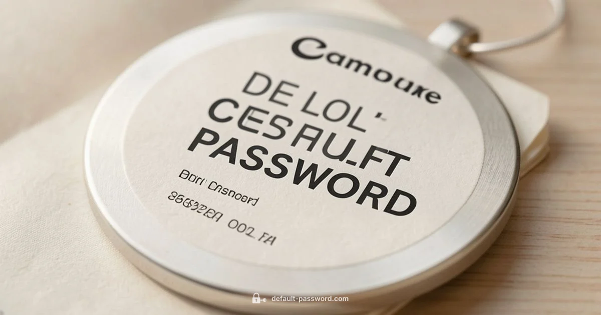 Default Password Guide