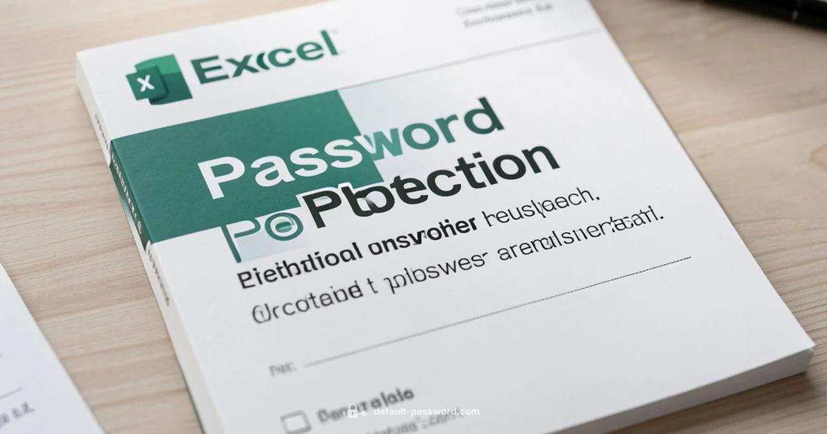Unprotect Excel - Default Password