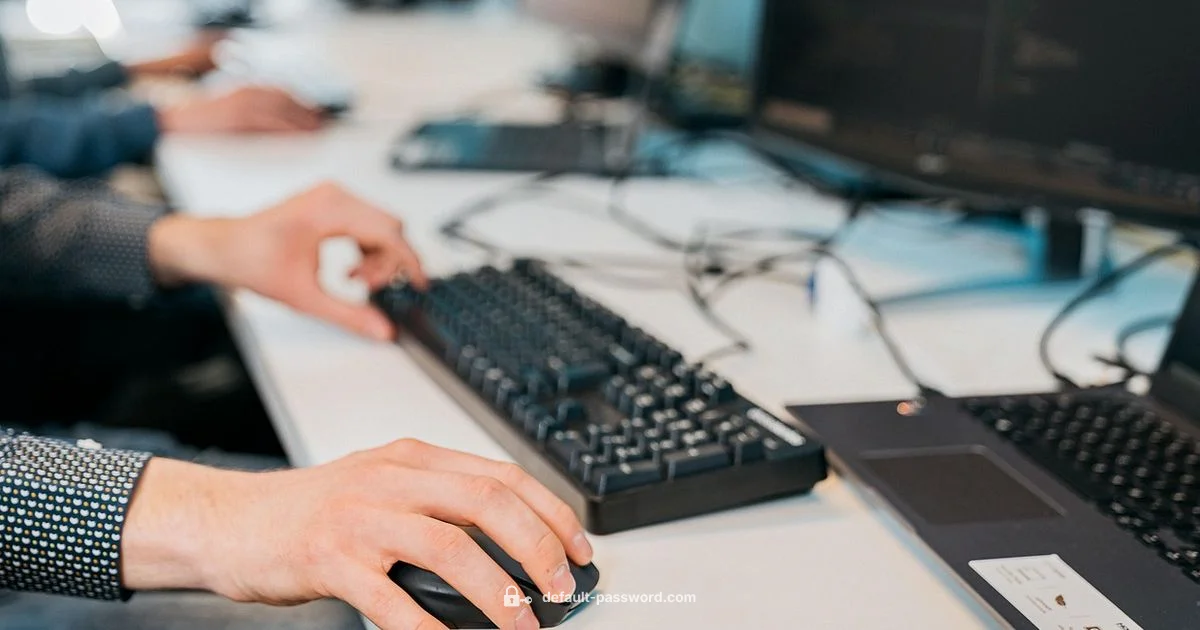 B405 Admin Safety - Default Password