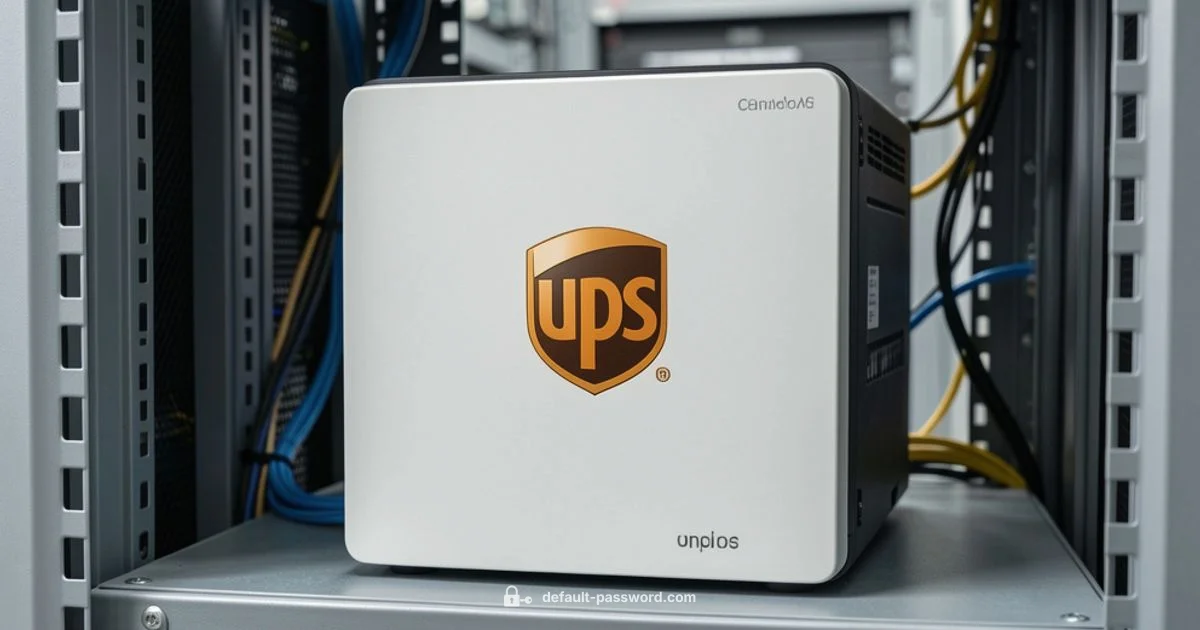 UPS Password Guide UPS Password Guide - Default Password
