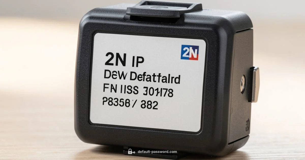 2N IP Password Reset - Default Password