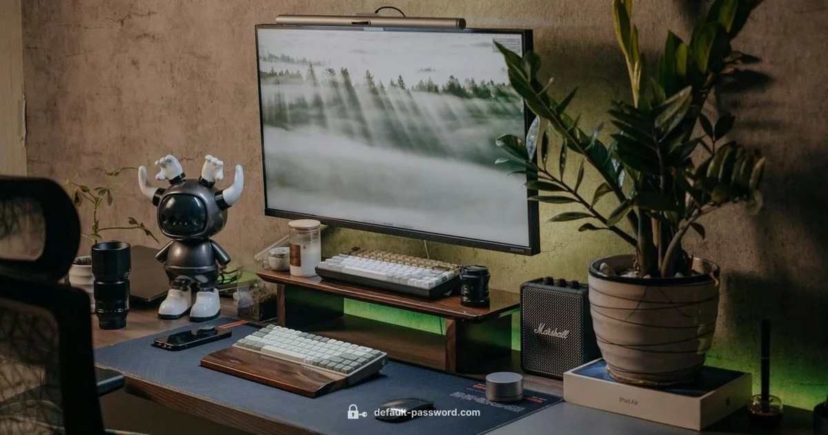 CODA 4582 Security Guide - Default Password