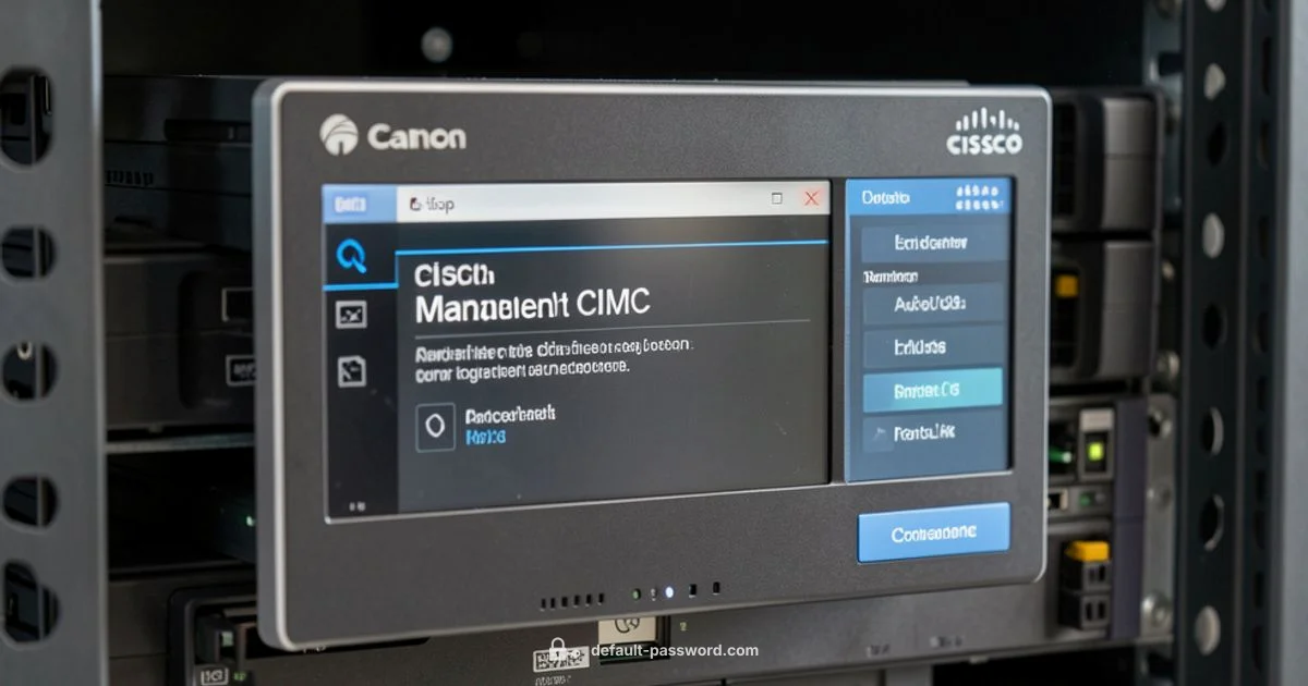 CIMC Default Password
