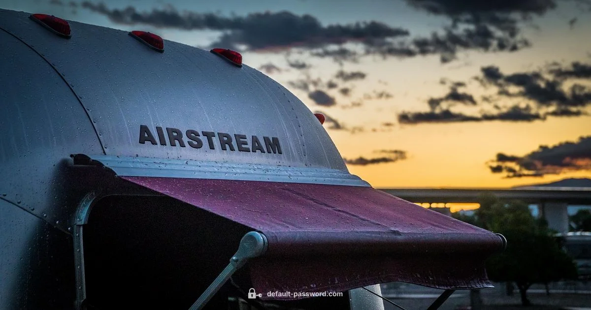 Secure RV WiFi - Default Password