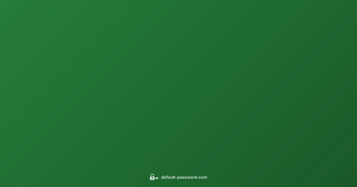 Windows Admin Password - Default Password (illustration)