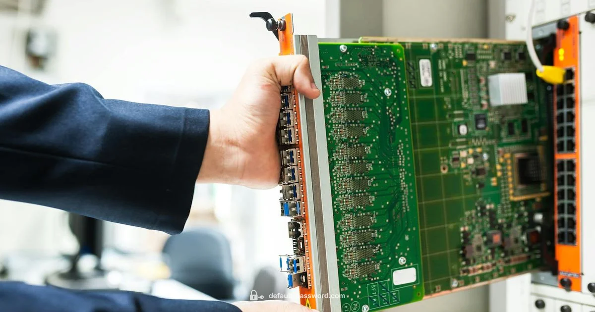 EdgeSwitch IP Guide - Default Password