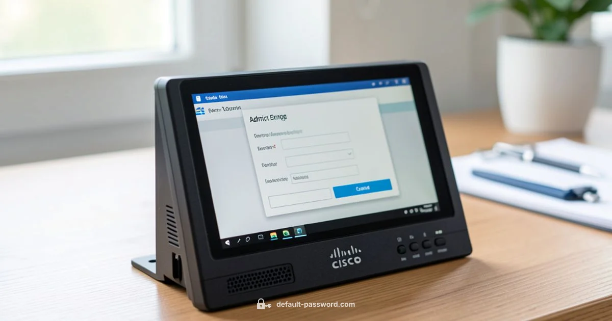 Secure Cisco Admin Access - Default Password
