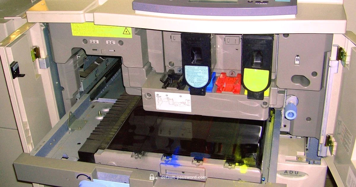 Printer Admin Access - Default Password