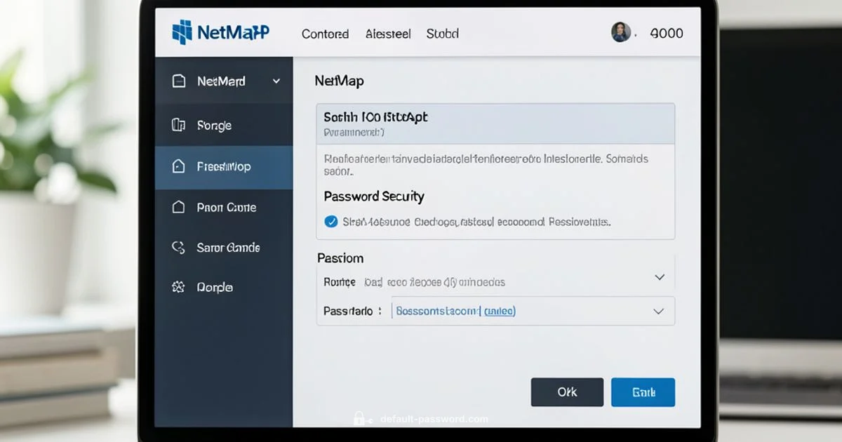 NetApp Password Security - Default Password