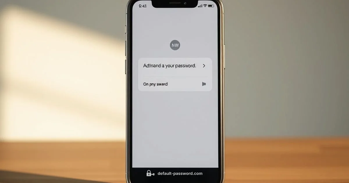 Mitel Admin Password - Default Password