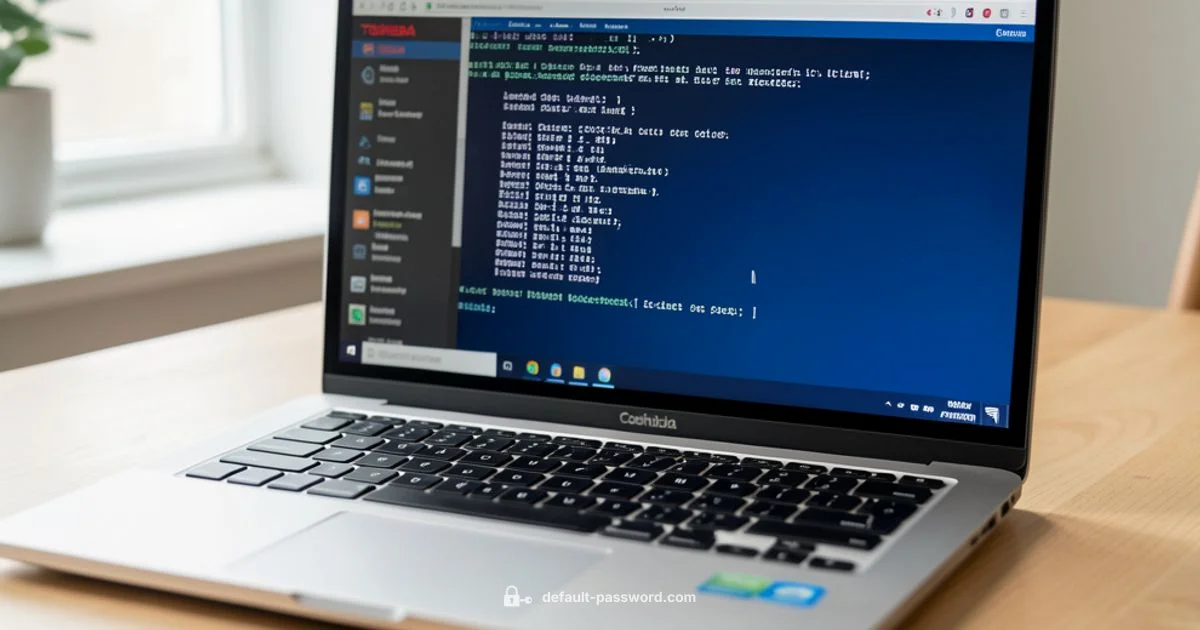 Toshiba BIOS Defaults - Default Password