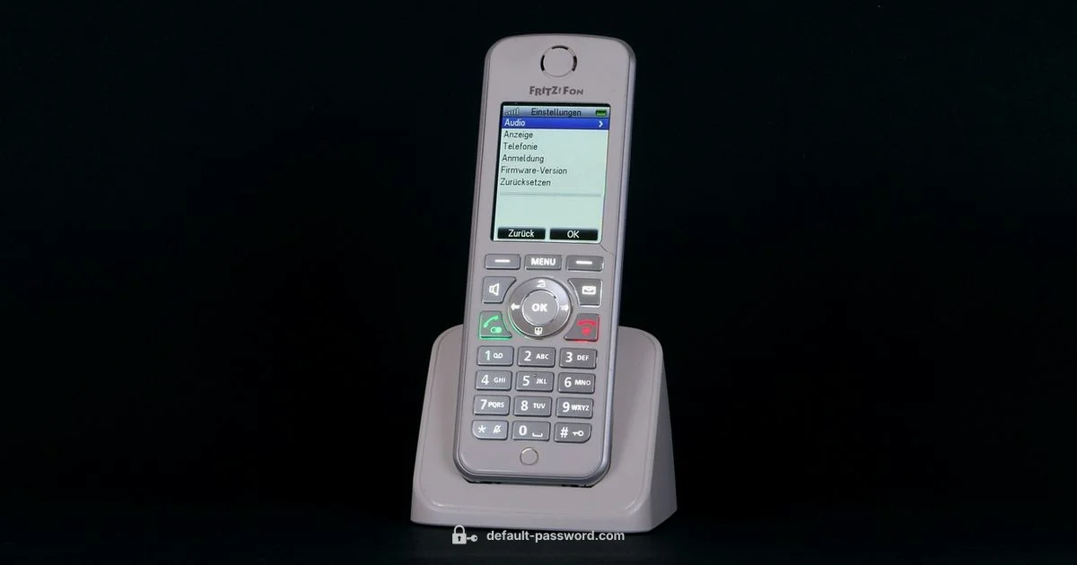 Secure Fritz Repeater Secure Fritz Repeater - Default Password