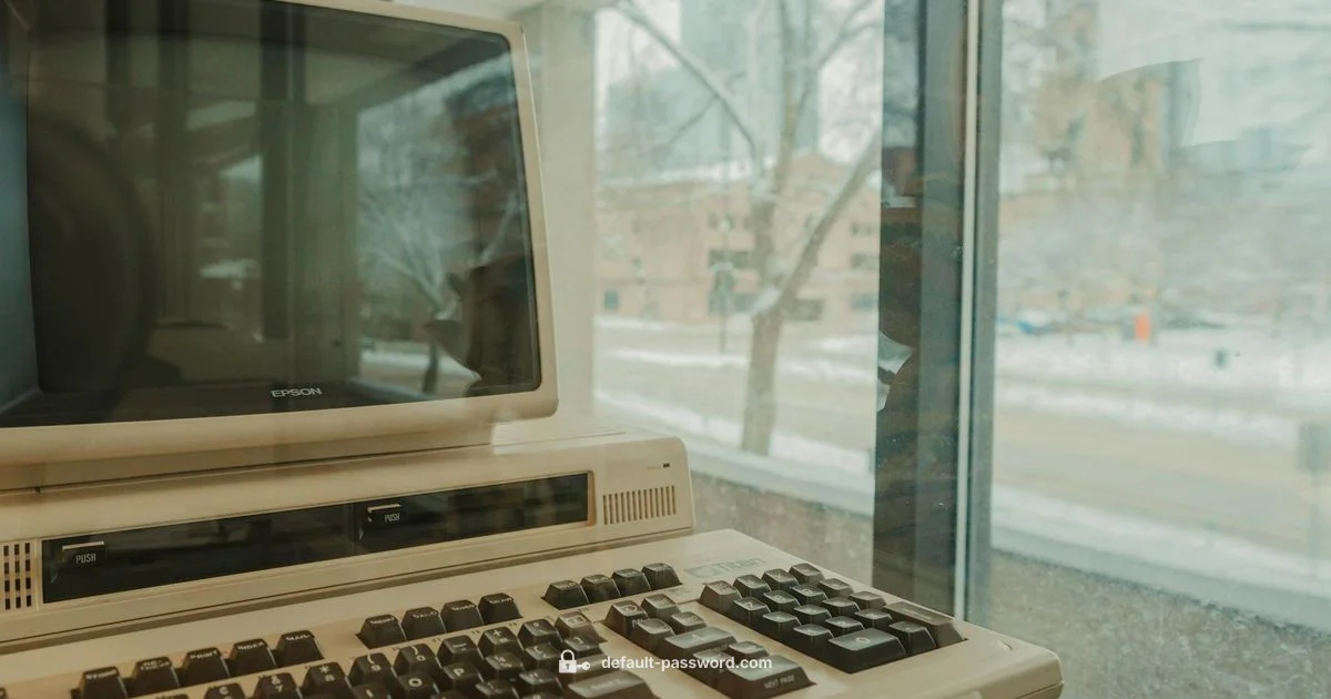 Epson Admin Access - Default Password