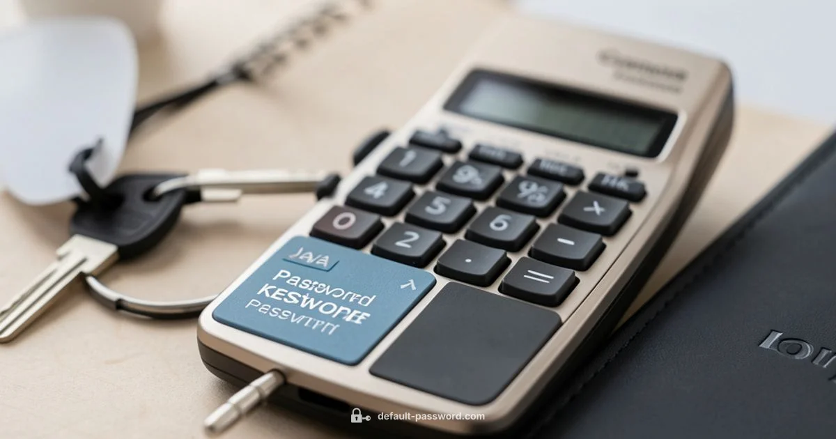 Keystore Security Keystore Security - Default Password