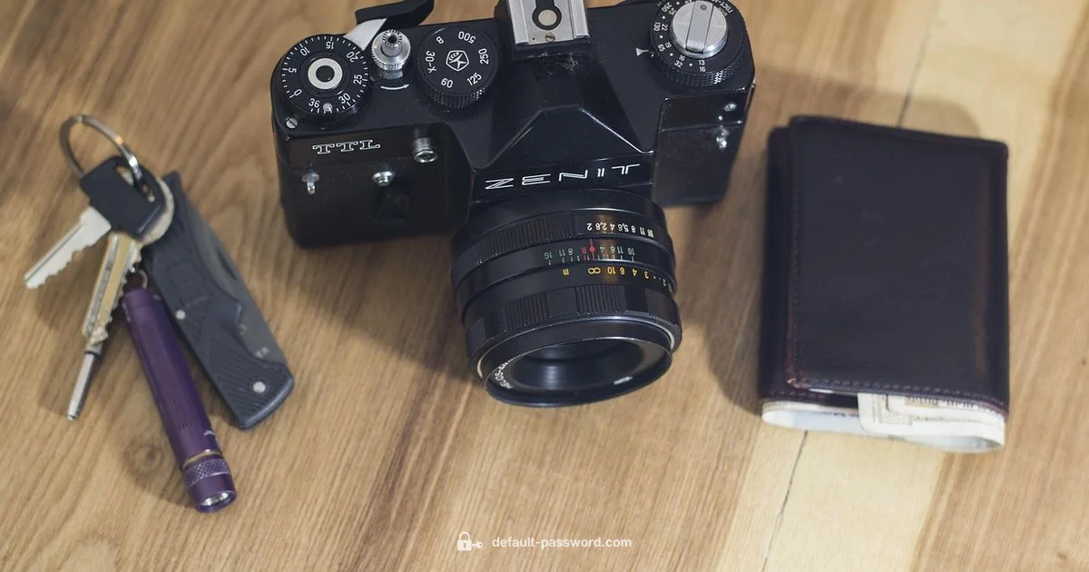 Verint Camera Security - Default Password