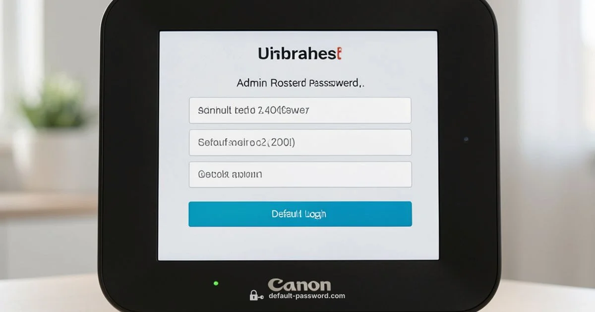 Router Password Fix - Default Password