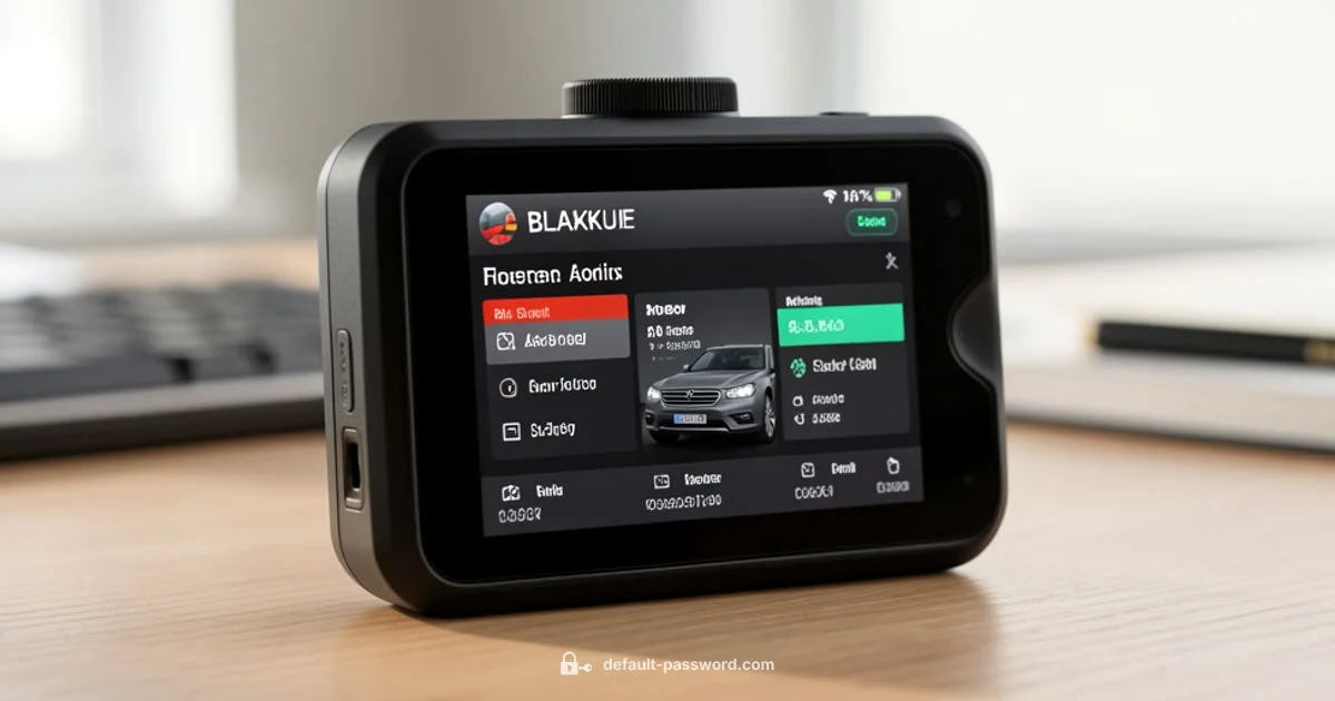 Secure BlackVue Admin Access - Default Password