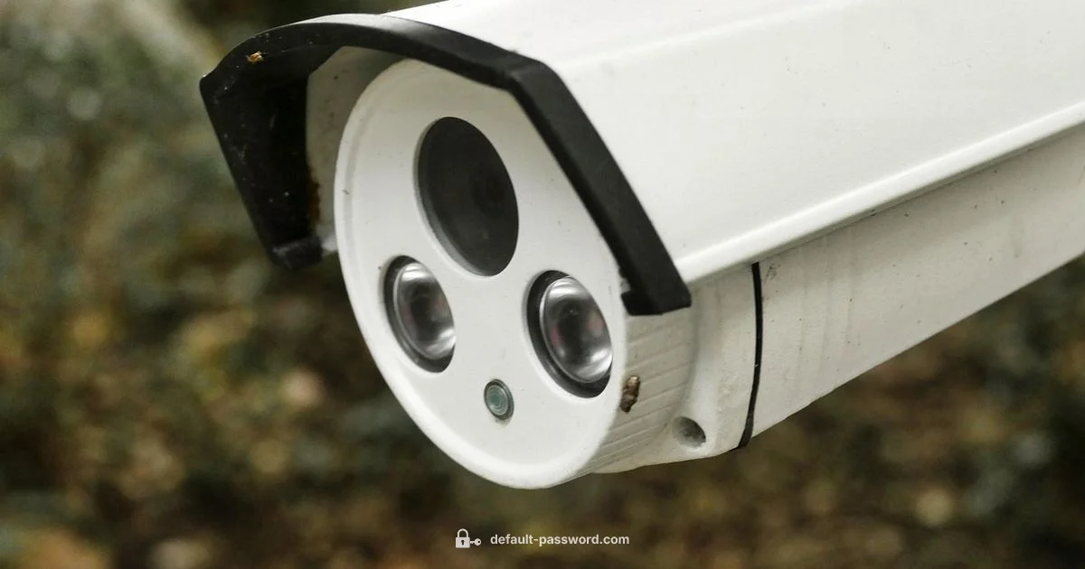 DW Camera Security - Default Password