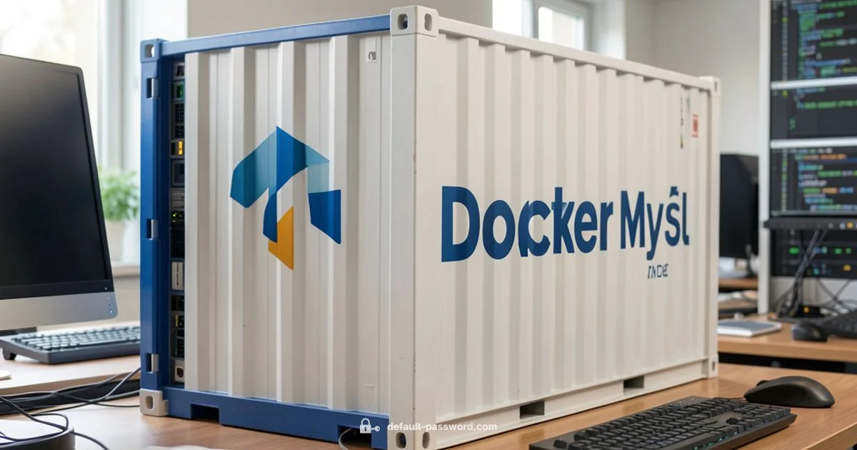 Secure Docker MySQL - Default Password