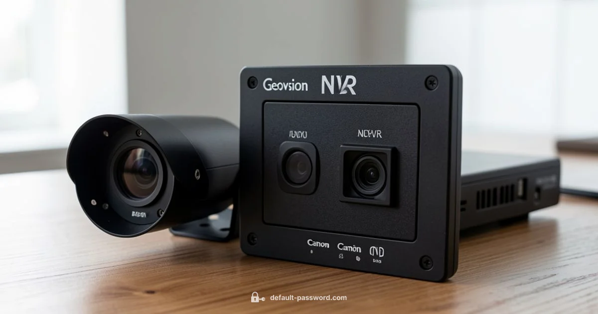 GeoVision Password Guide - Default Password