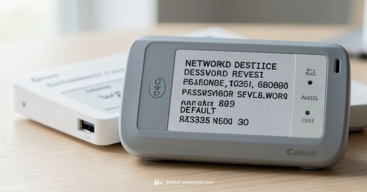 Default Password Guide