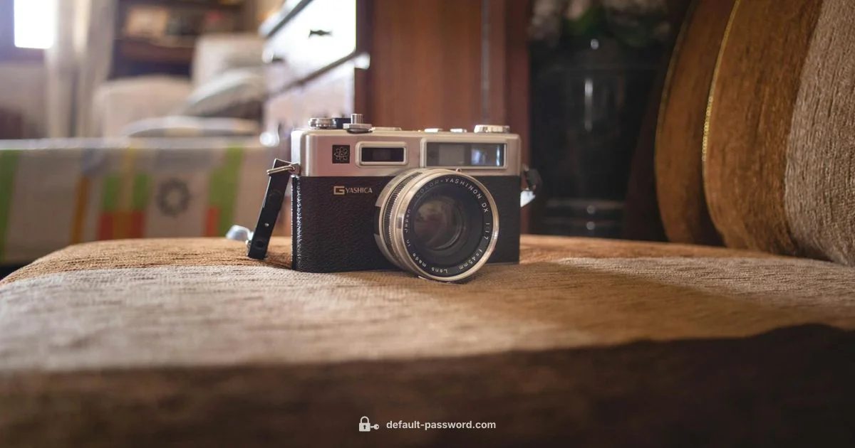 EzViz Password Security - Default Password