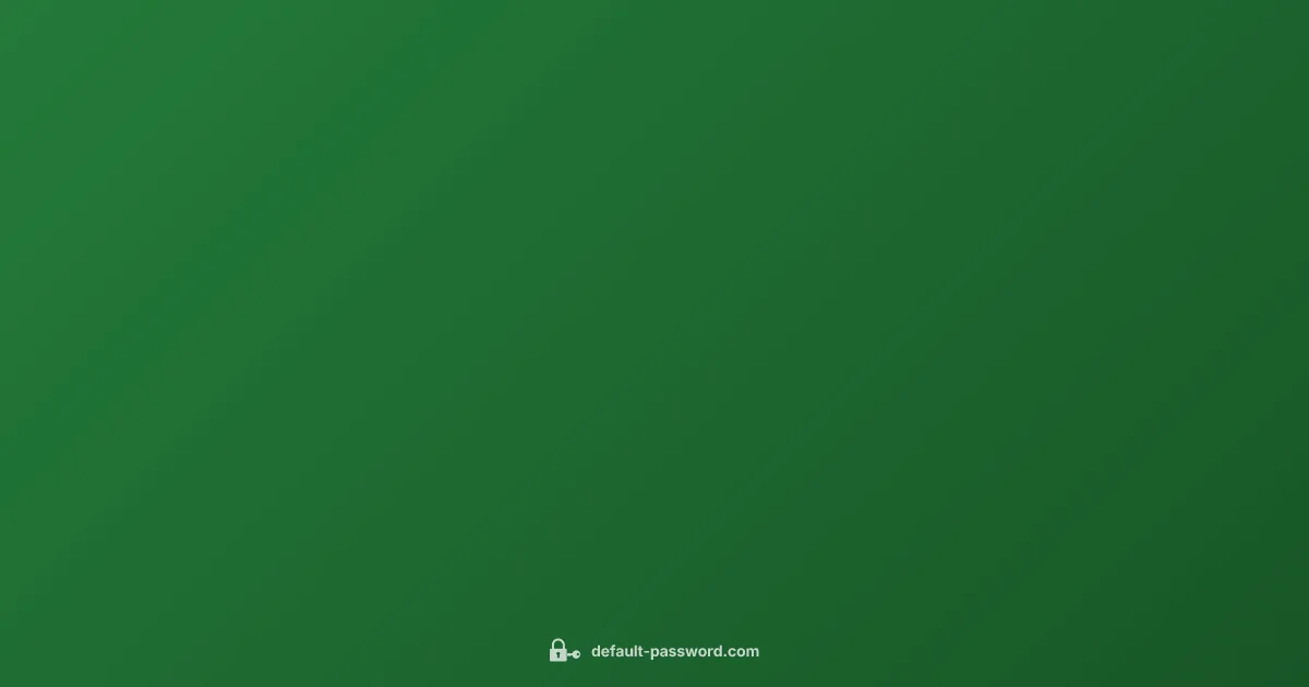 Admin Password Setup Admin Password Setup - Default Password (illustration)