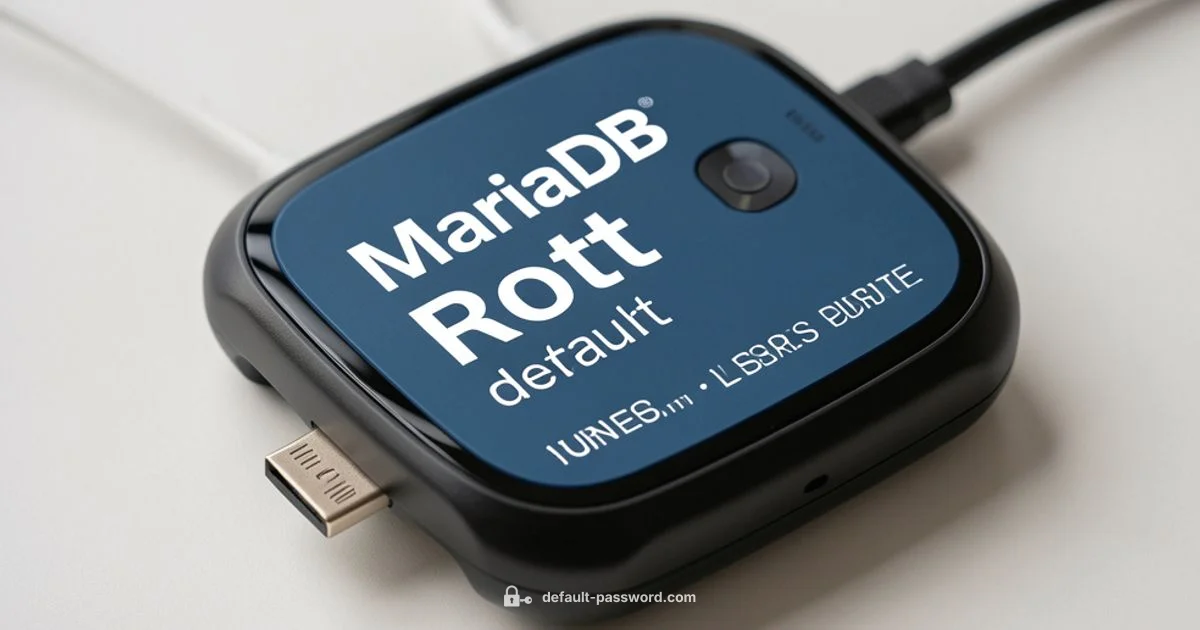 MariaDB Root Access MariaDB Root Access - Default Password