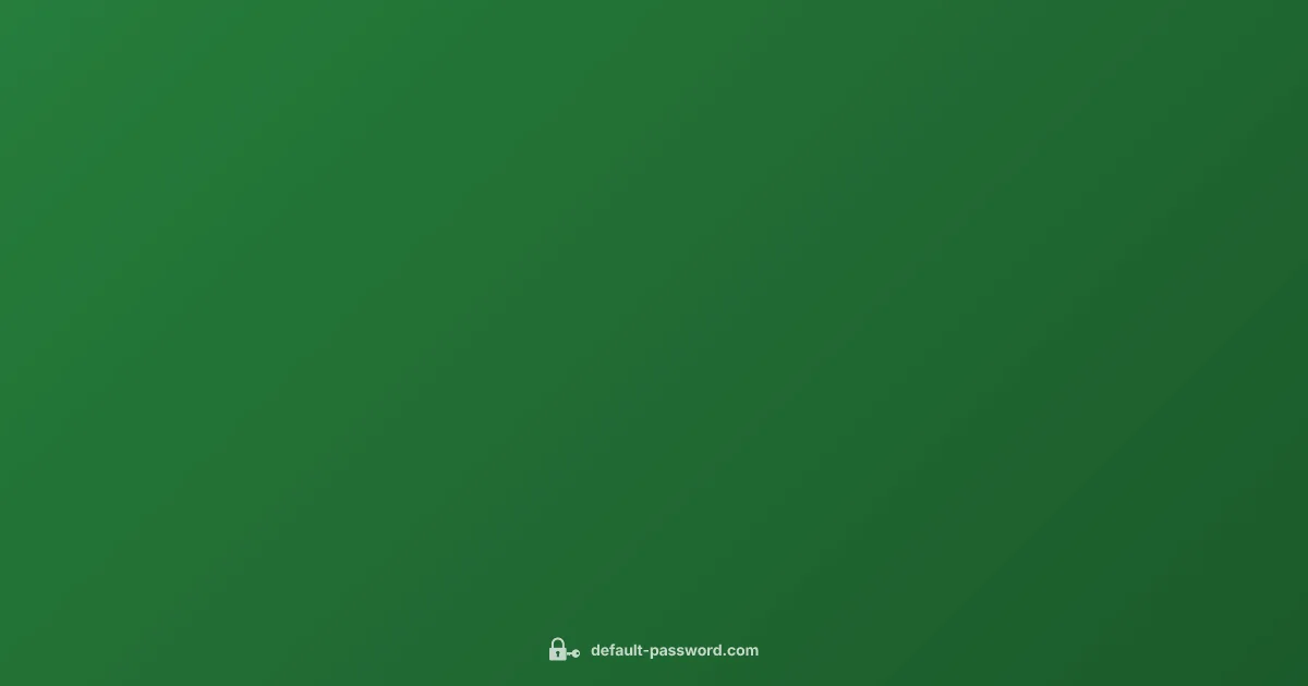 Secure Admin Access - Default Password (illustration)