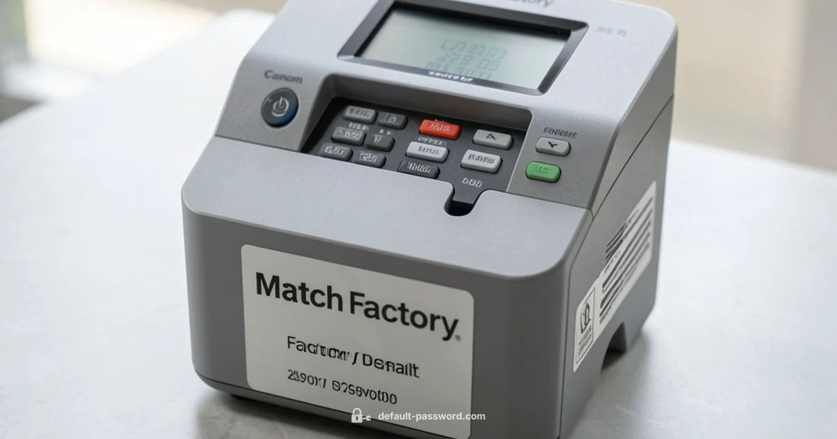 Factory Default Pass - Default Password